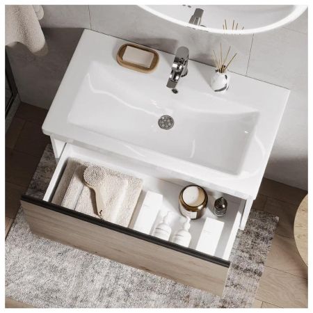 Тумба с раковиной напольная VIGO Cross 405-com, 80 см, артикул 405-com