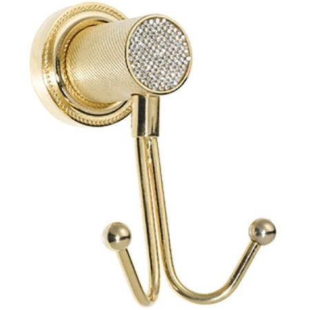 Крючок двойной ROYALE CRISTAL GOLD, артикул 10926-G