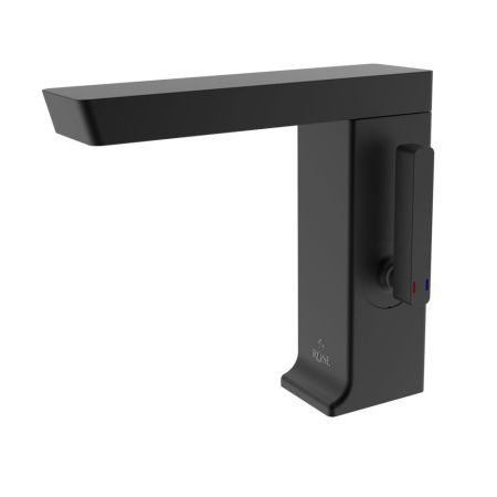 Смеситель для раковины Rose R18H R1801H, черный, артикул R1801H