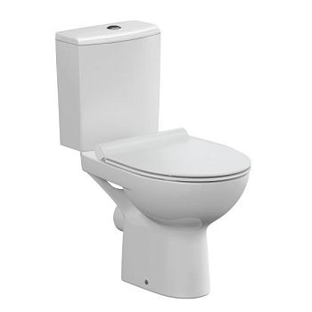 Унитаз компакт Cersanit  NATURE Clean On 011 3/5 DPL EO slim (65410)