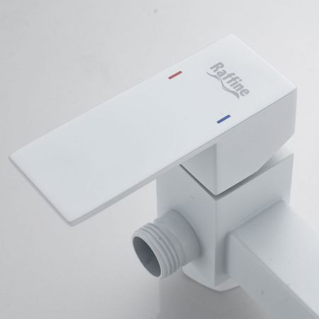 Гигиенический душ со смесителем Raffine F237C, белый