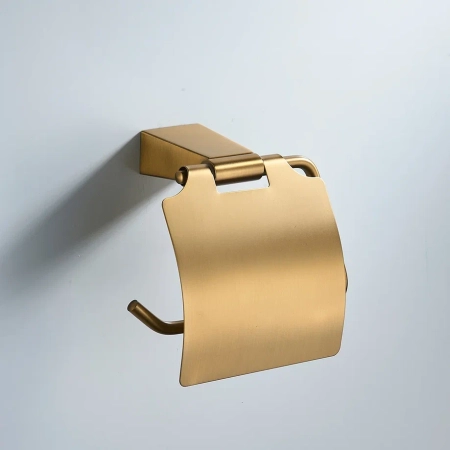 Держатель для туалетной бумаги Shevanik SG5705G, золотой сатин
