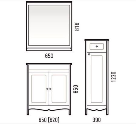Тумба "Блюз 65", Оскар 65