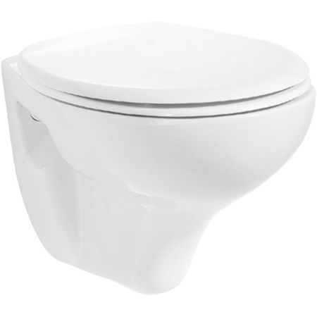 Унитаз Creavit Perla TP320-11CB00E-0000 подвесной Белый без сиденья, артикул TP320-11CB00E-0000