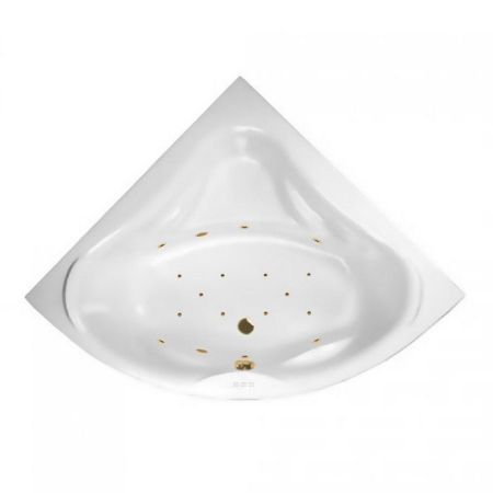 Ванна EXCELLENT Konsul 150x150 "RELAX" (золото), артикул WAEX.KON15.RELAX.GL