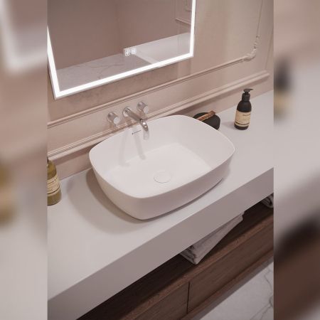 Раковина чаша Terminus Ното 04RN50x37x13W, белый, артикул 04RN50x37x13W