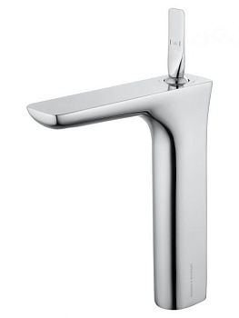 Смеситель для раковины высокий WONZON & WOGHAND SHARK, Хром (WW-48B1102-CR)