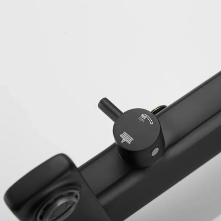 Душевая система Shevanik S8536H, черный