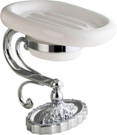 Мыльница Migliore Edera ML.EDR-60.311 CR (хром), артикул ML.EDR-60.311.CR