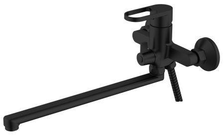 Смеситель Harbor Black для ванны., с изл. 331 мм, с акс., артикул: HR31B, артикул HR31B