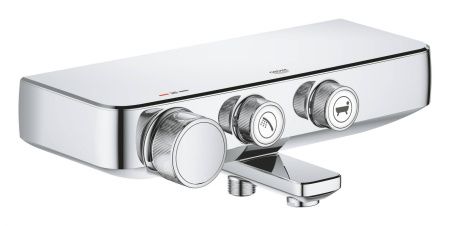 Термостат для ванны с душем GROHE GROHTHERM SMART CONTROL 34718000 (хром, L-11,6), шт Термостат для ванны с душем GROHE GROHTHERM SMART CONTROL 34718000 (хром, L-11,6), шт