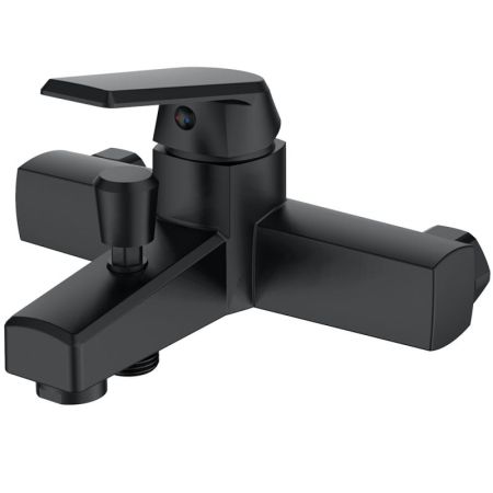 Смеситель для ванны Orange OneLife P02-100b Черный, артикул P02-100b