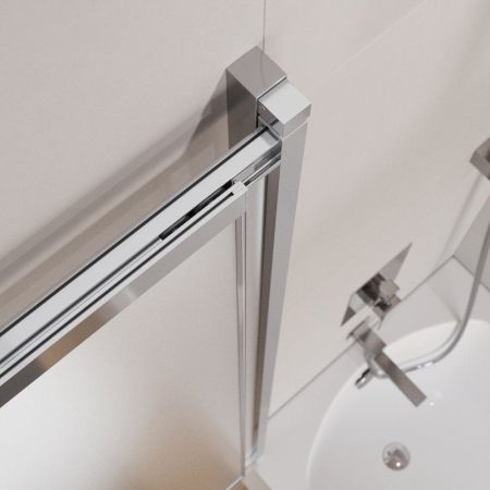 SLIDER-VF-11-90/150-C-GM Душевая шторка на ванну, артикул SLIDER-VF-11-90/150-C-GM