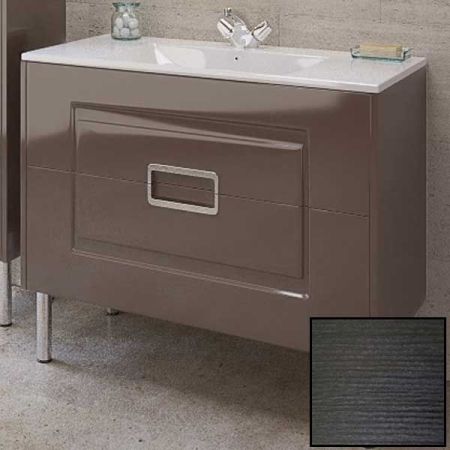 Тумба с раковиной SanVit Мира 75 kmira075 с фактурой под дерево Венге, артикул kmira075