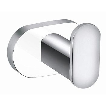 Крючок для ванной комнаты Rav Slezak YUKON YUA0100CB, хром/белый