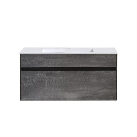 База под раковину Chiara 1000 подвесная, 1 выкатной ящик soft-close, G.Stone, артикул VMC-2C100GS