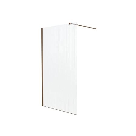 Душевая перегородка Knotlor WI120CG1RB 120х200, бронза