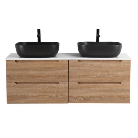 Мебель для ванной комнаты BELBAGNO ETNA-1400 со столешницей, артикул ETNA-700-2C-SO-WO-P