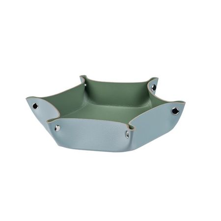 ADJ Мелочница, 15x18xH5 см., цвет: небесный/эвкалипт, артикул 0112.50/60