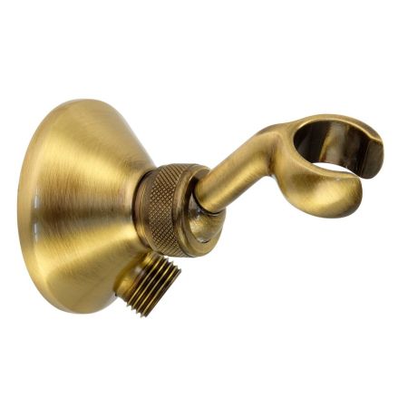 RICAMBI Держатель для лейки, cо штуцером, 1/2", бронза, артикул 20063