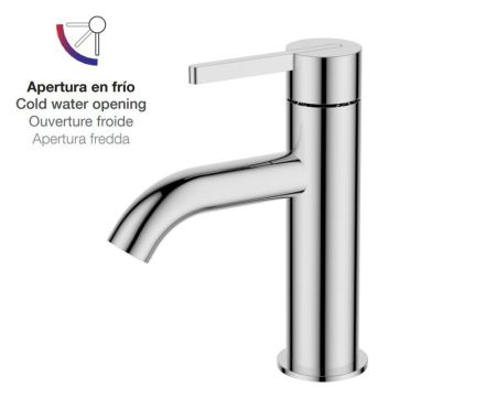 AQG Urban, однорычажный смеситель для раковины без донного клапана, цвет хром, артикул 01URB100CR