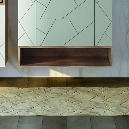 Ниша для тумбы Бриклаер КРИСТАЛЛ 90 см, дуб гранж песочный, артикул 4627125417108