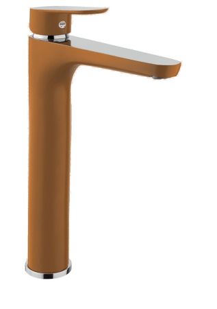 Смеситель для раковины Fiore KEVON CHIC 81MX8119, хром/коричневый, артикул 81MX8119