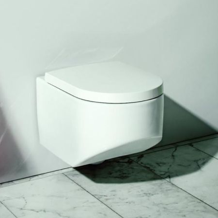 Унитаз, Laufen, Sonar, безободковый, Rimless, тип установки-подвесной, ширина, мм-370, глубина, мм-540, высота, мм-340, сиденье-необходимо заказать, цвет-белый матовый, артикул 8.2034.1.757.000.1