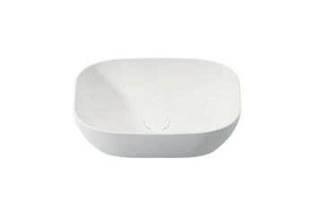 Zenon Duero, накладная раковина прямоугольной формы, 45,7х32,8х12,2 см, цвет белый матовый