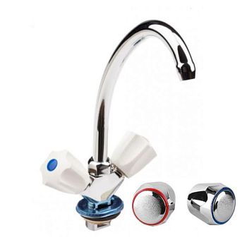 Смеситель для кухни Сантаком 120107с, хром