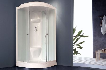 Душевая кабина Royal Bath RB 90HK6-WC (белое/матовое), артикул RB90HK6-WC
