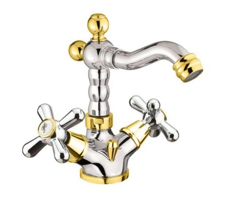 Смеситель для биде Fiore MARGOT 26CO0635, хром/золото