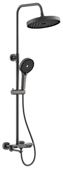 Душевая система BELZ B25713-3, оружейная сталь