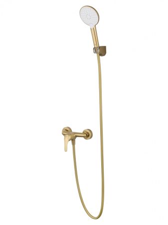 Смеситель для душа WONZON & WOGHAND, Брашированное золото (WW-4540-BG), артикул WW-4540-BG
