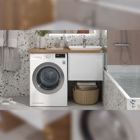 Тумба под раковину подвесная Velvex Klaufs tp.KLA.56.1Y, 55 см, артикул tp.KLA.56.1Y