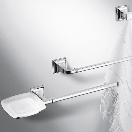 Полотенцедержатель + мыльница Colombo Design Portofino B3274 SX Хром Полотенцедержатель + мыльница Colombo Design Portofino B3274 SX Хром