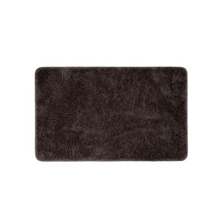 Коврик для ванной комнаты, 50x80, микрофибра, темно-коричневый, IDDIS, BSQS08Mi12, артикул BSQS08Mi12