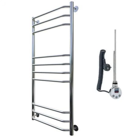 Электрический полотенцесушитель Тругор Браво 3 элТЭН 120x40 Хром, артикул Браво3/элТЭН12040