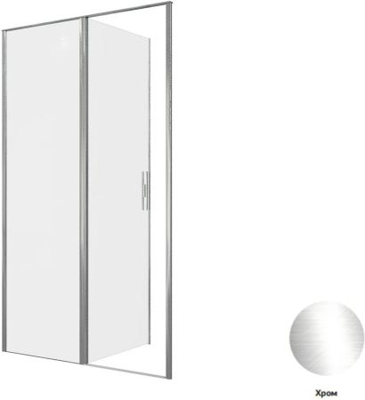 Душевая дверь Allen Brau Priority 120 3.31007.00 хром, артикул 3.31007.00