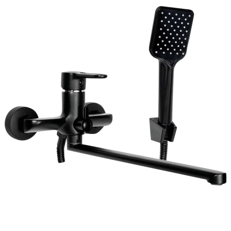 Смеситель для ванны Славен СЛ-ОД-Т3Ч, черный