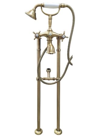 Смеситель для ванны напольный Webert Ottocento OT720801065, бронза