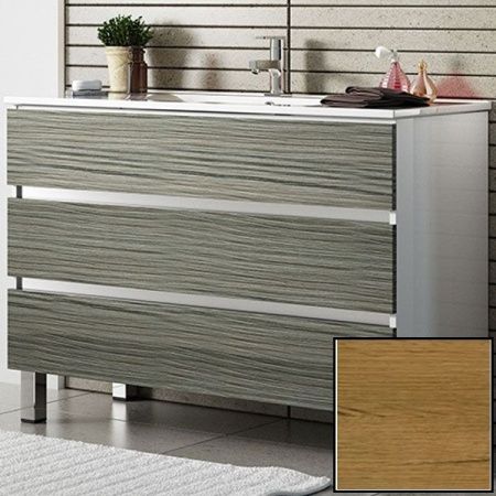 Тумба с раковиной SanVit Кубэ-3 100 kkube3100 с фактурой под дерево Акация светлая Тумба с раковиной SanVit Кубэ-3 100 kkube3100 с фактурой под дерево Акация светлая