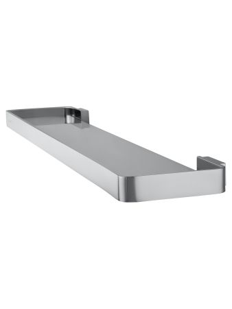 Стеклянная полка для ванной WONZON & WOGHAND LOTTE, Хром (WW-8327A)