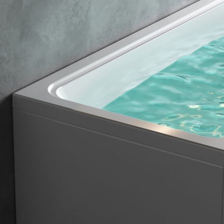 W90A-160-070W-A Gem, ванна акриловая A0 160x70 см, шт, артикул W90A-160-070W-A