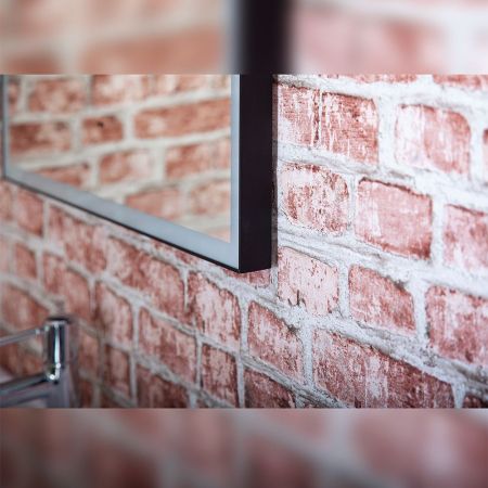 Зеркало Бриклаер ЛОФТ 60 см, сенсор на зеркале бесконтактный, артикул 4627125415623