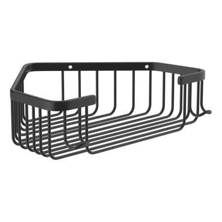 Полка угловая для ванной Shevanik SW01H, черный, артикул SW01H