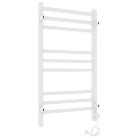Полотенцесушитель электро "Астор ЧК9 350х700", белый муар, левый