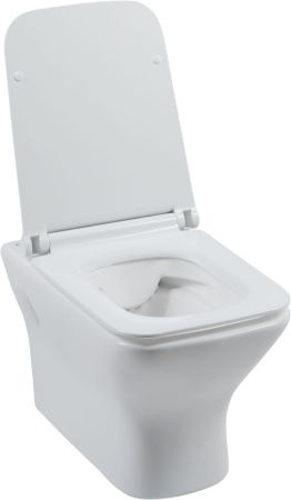 Унитаз подвесной Aquanet Rimless Cube-W CL-12248D