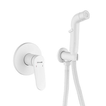 Гигиенический душ со смесителем Shevanik S4305C, белый