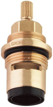 Вентиль GROHE 3/4 Carbodur керамический, стопор справа, поворот 90 градусов (45888000)